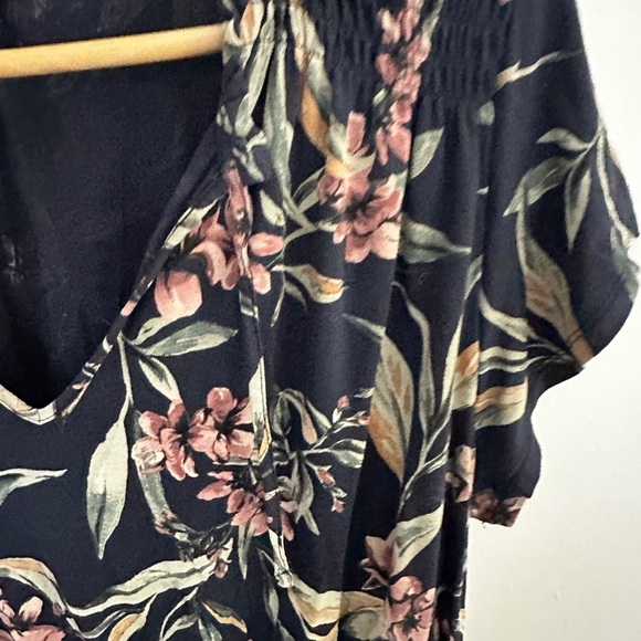 Reitmans Signature Black Floral Dress - Picture 3 of 4